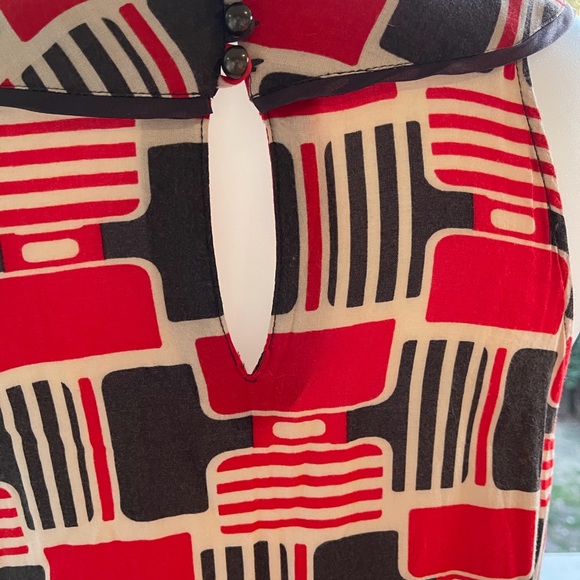 Forever 21 Geo Print Beaded Tunic L jr. FREE SHIP - Picture 7 of 7